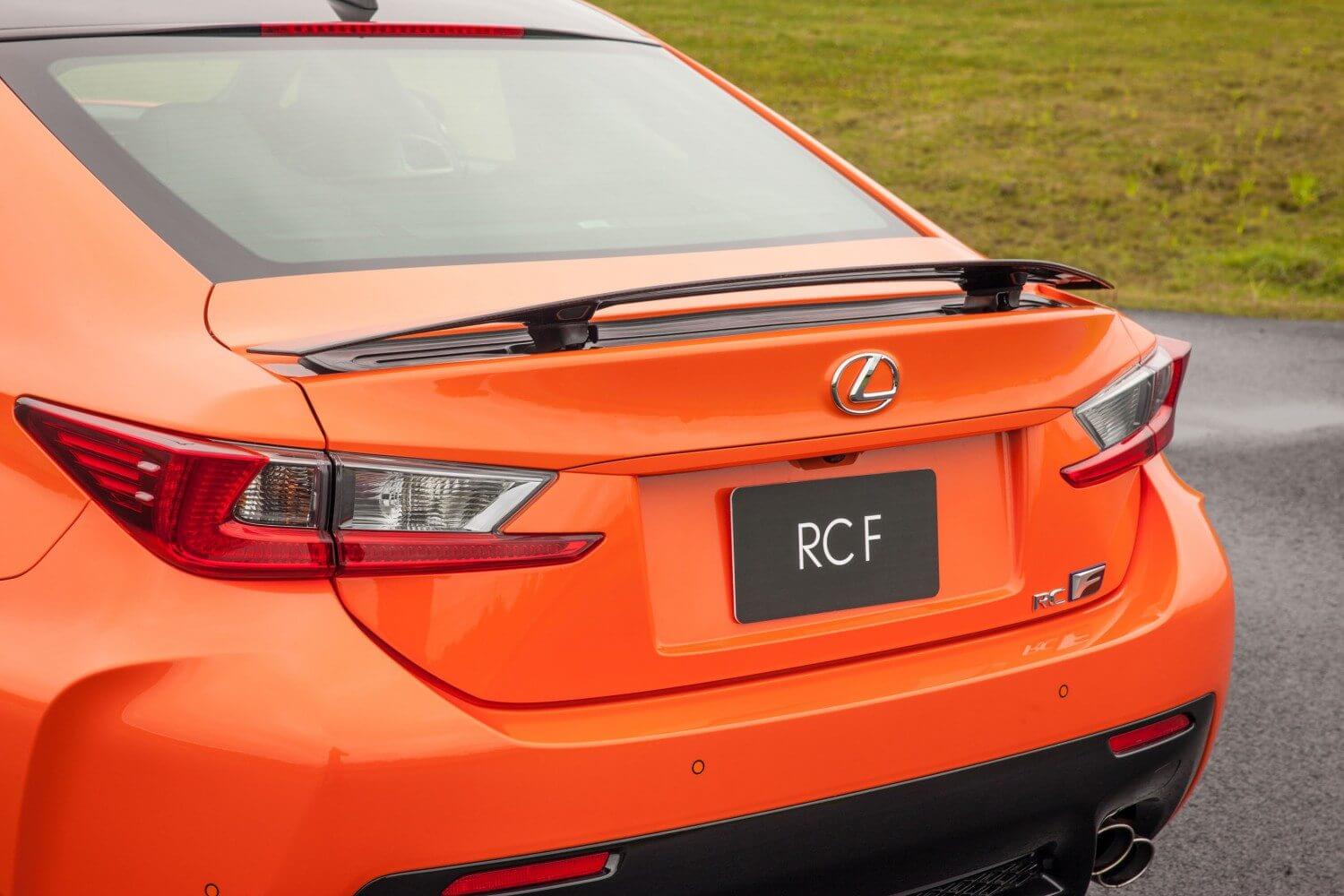 Lexus RC F rear