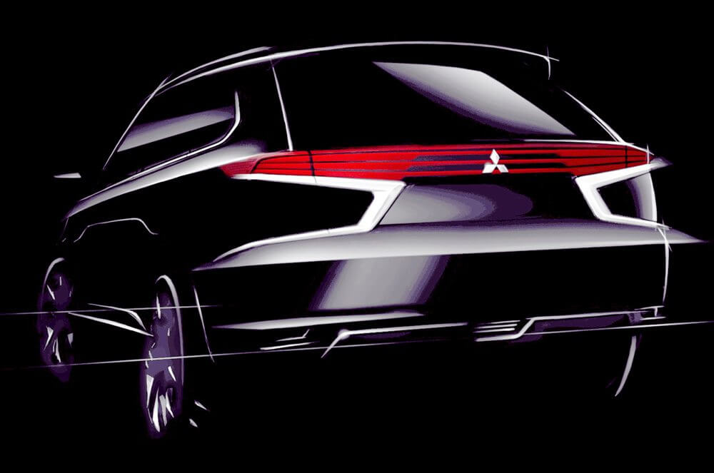 Mitsubishi Outlander-PHEV-Concept-S-Back