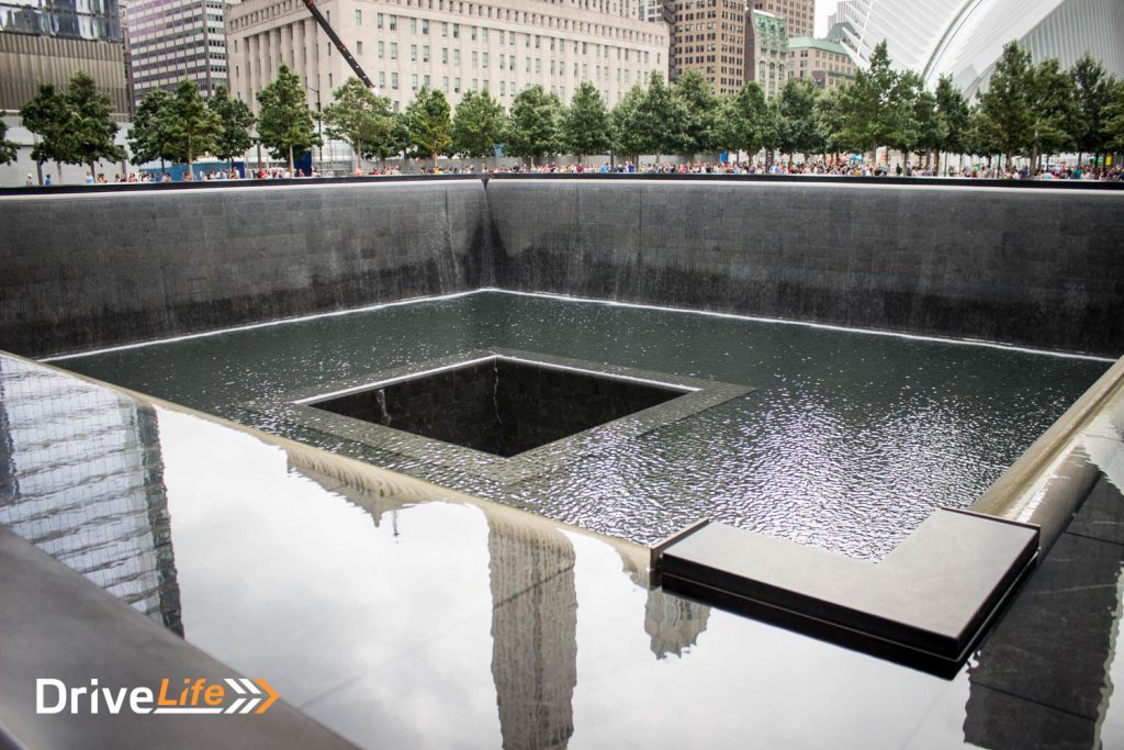 One of the Reflecting Pools at the World Trade Center site