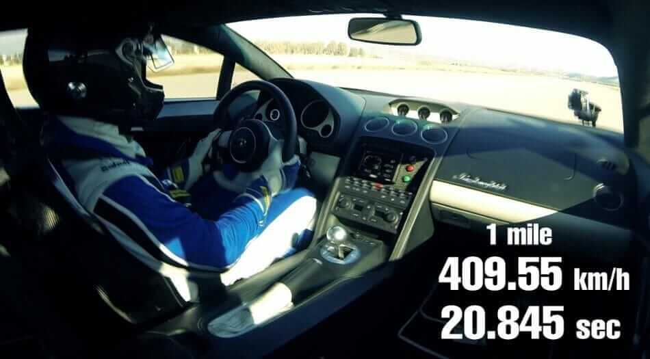 Forget Quarter Miles Times, This Lambo Does One Mile in 20 ...